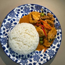 พะแนง(กับข้าว)