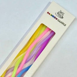 เทียนเกลียว พาสเทล