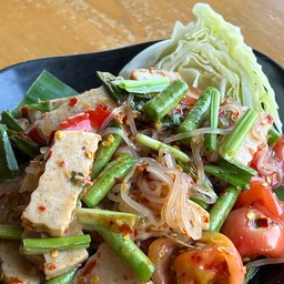 ตำเส้นเล็ก หมูยอ