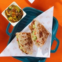 Creamy Zucchini Mini Quesadilla
