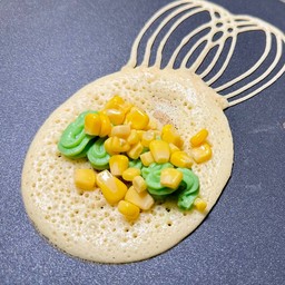 สังขยาใบเตย ข้าวโพด