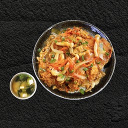 ข้างคัตสึด้งไก่+ซุปมิโซะ