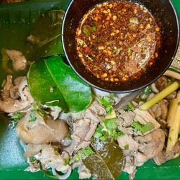 ลวกจิ่มเครื่องในวัว