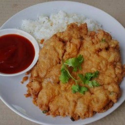 ข้าวไข่เจียวหมูสับ