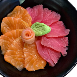 Maguro Salmon Don