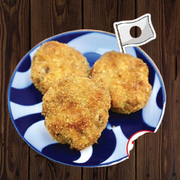 Korokke cream cheese ham & mushroom กินที่ร้านราคา 89 บาท