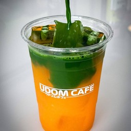 Ice Matcha Orange (มัชฉะ+ส้ม)
