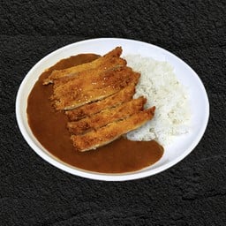 ข้าวแกงกะหรี่ไก่ชุบเกล็ดขนมปัง