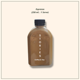 Espresso To go (เอสเพรสโซ่เย็น) ) (ขวดพร้อมดื่ม)