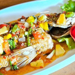 ปลากระพง 3 รส