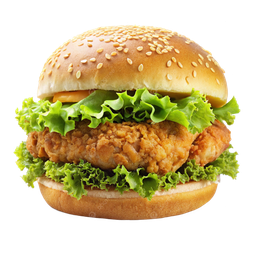 เบอร์เกอร์ไก่กรอบ