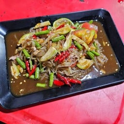 ตำเส้นเล็กปลาร้า