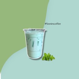 Iced Mint Fresh Milk (นมสดมิ้นท์เย็น)