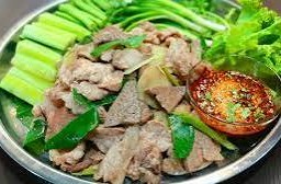 ตับเนื้อลวก