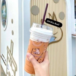 ชานมไข่มุก White wolf cha @ท่าข้าม-สินทวี ท่าข้าม-สินทวี