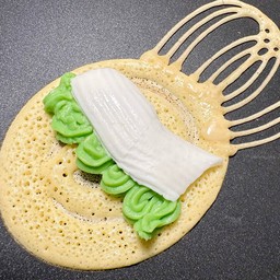 สังขยาใบเตย มะพร้าว