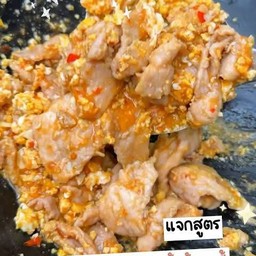 ข้าวหน้าผัดซอสสุกี้ [โปรดระบุเนื้อสัตว์ด้วยนะคะ]