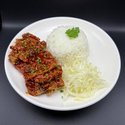 ข้าวไก่ทอด ฮอต&สไปซี่