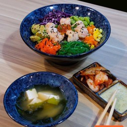 POKE BOWL GRILLED SHRIMP