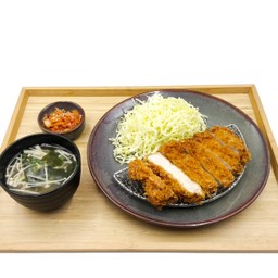 ชุดทงคัตสึหมูสันนอก (ไม่รวมข้าว)