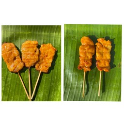 หมูปิ้งเตาถ่าน-ร่มเกล้า