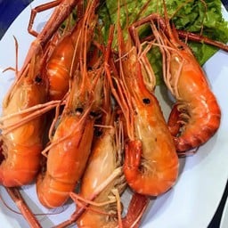 กุ้งใหญ่อบเกลือ