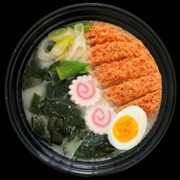 ราเมนซุปกระดูกหมู-หมูทงคัตสึ