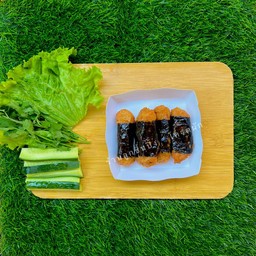 หมูห่อสาหร่าย ( ทอด )