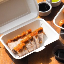 หมูกรอบจานเล็ก