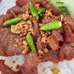 ตั้งเตา เต้าหู้ทอด ข้าวโพดทอด