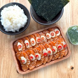 เซ็ตแซลมอนดองซีอิ้ว200กรัม