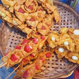 เกี๊ยวห่อ ปูอัด