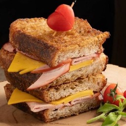 Sourdough Sandwich Paris Ham & Swiss Cheese