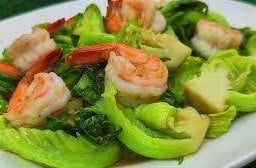 เเขนงผัดกุ้ง
