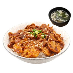 ข้าวหน้าหมูผัดหม่าล่า