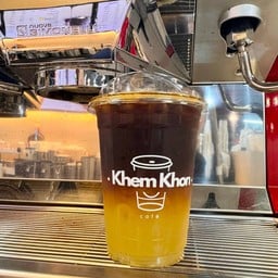 อเมริกาโน่น้ำผึ้งมะนาว(Honey Lemon Americano)