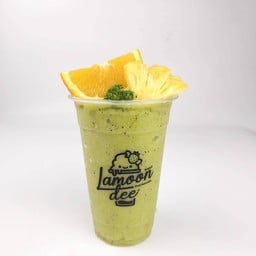 ส้ม+มะนาว+สับปะรด+เคล (เมนูสุขภาพ)