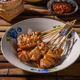 หมูปิ้ง 10 ไม้(ไม่รวมข้าวเหนียว)