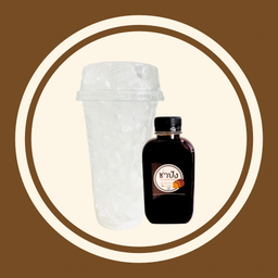 โอเลี้ยงยกล้อ(มีนมสดแยกถุงไปให้ค่ะ)