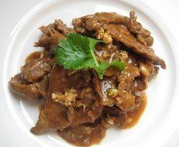 ข้าวเนื้อกระเทียม