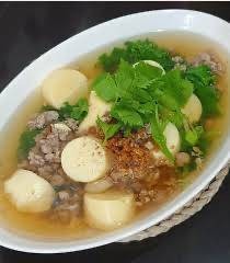 ต้มจืดเต้าหู้