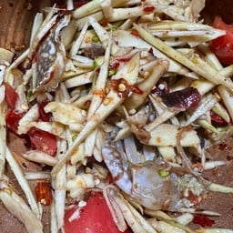 ตำมะม่วงปูม้าปลาร้า