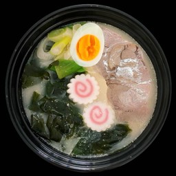 ราเมนซุปกระดูกหมู-หมูชาบู(สันคอหมูสไลด์)