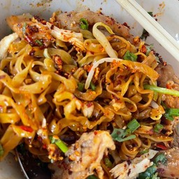 ก๋วยเตี๋ยวเนื้อ แห้ง