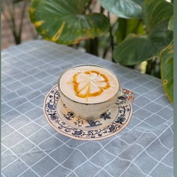 นมสดคาราเมล (ร้อน)
