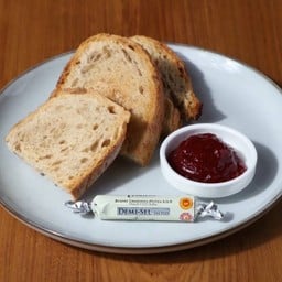 Sourdough With Jam And Butter