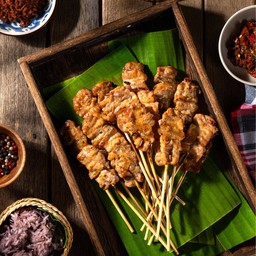 ชุดหมูปิ้ง 22 ไม้