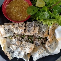 ข้าวเกรียบปากหม้อ( พิซซ่า)