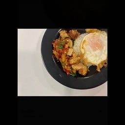 กะเพราไก่กรอบ