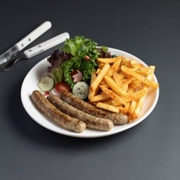 French Herb Sausage And Fries